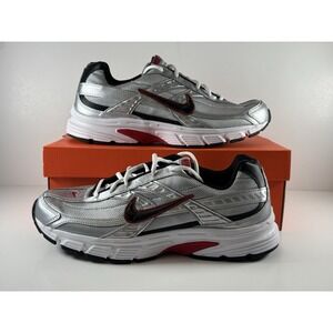 Nike Initiator Sneakers Men's Size 10.5 Metallic Sliver/Black-White 394055-001